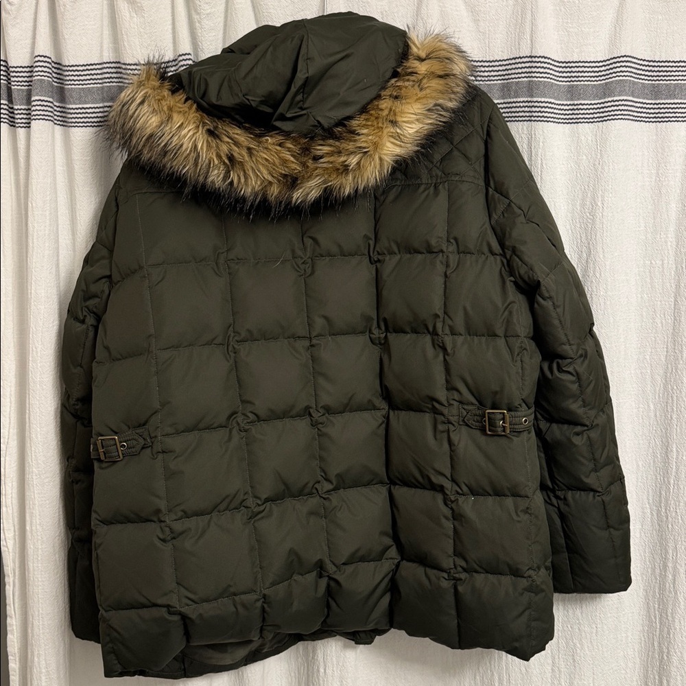 Lauren Ralph Lauren Olive Jacket - Picture 7 of 8